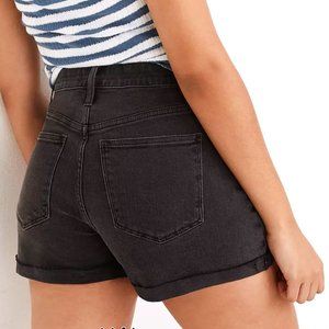 Madewell 26 High-Rise Curvy Shorts in Lunar Wash